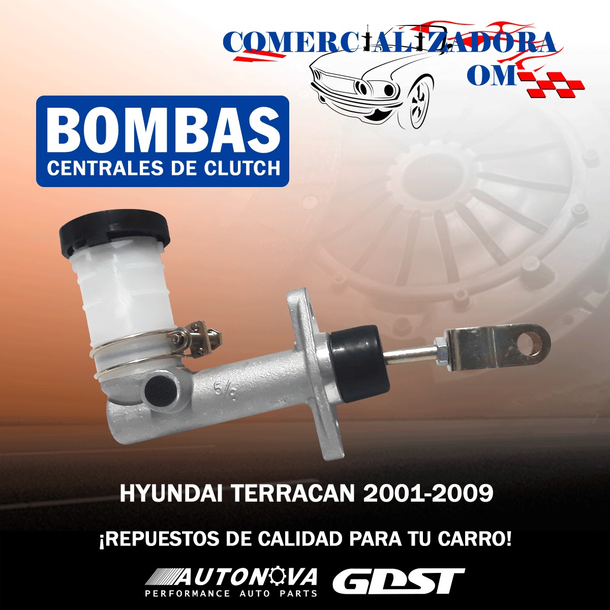 Bombas centrales de clutch